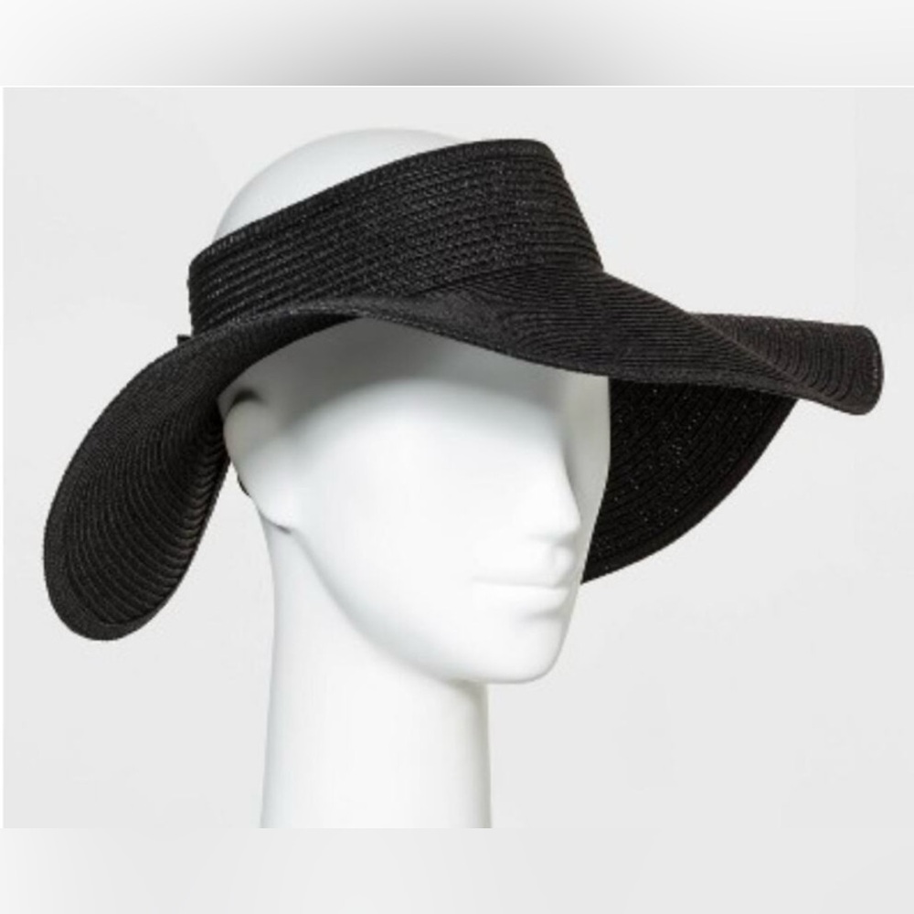 NWT Shade & Shore UPF 50+ black visor